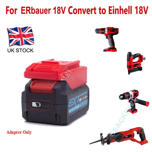 Battery adapter for erbauer - adapter,
